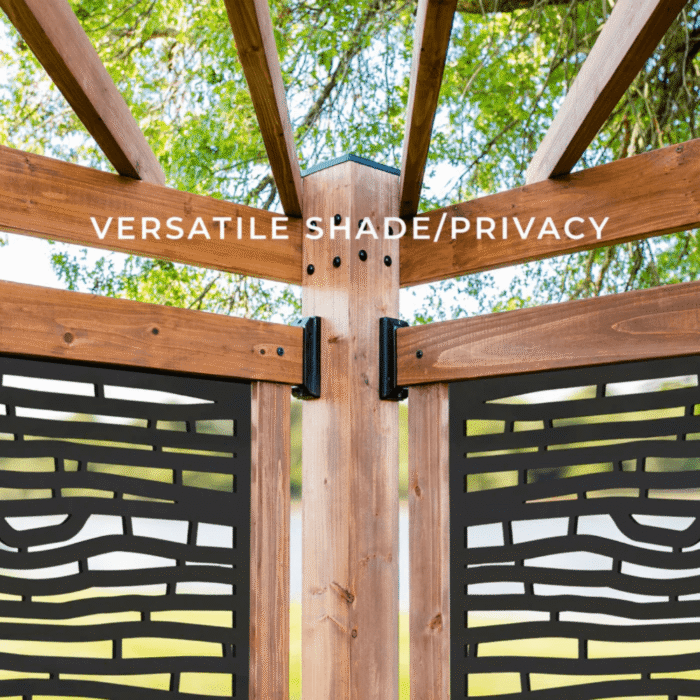 Backyard Discovery Verona Cedar Cabana Pergola - Image 5
