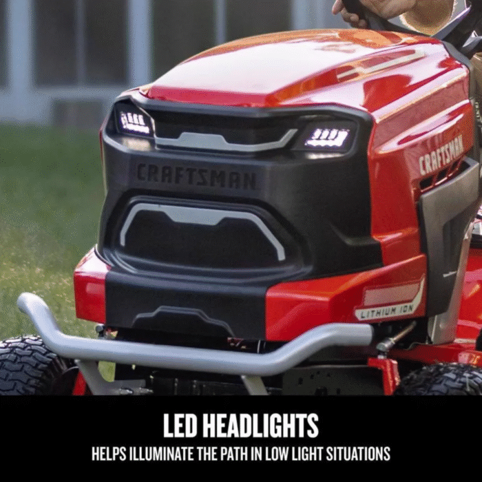 Craftsman CMCRM233303 42 in. Electric 56 V Battery Riding Mower Kit - Image 8