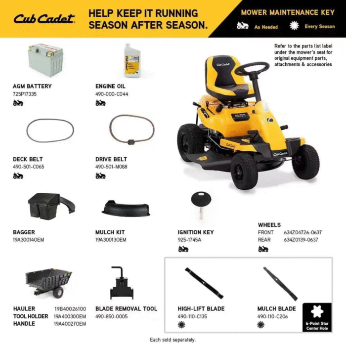 Cub Cadet 30 in. 10.5 HP Briggs ; Stratton Engine Hydrostatic Drive Gas Rear Engine - Image 3
