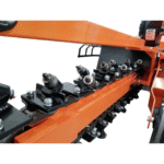 Detail K2 OPT118 18 in. 7 HP Trencher with kohler CH270 Command Pro Commercial Gas Engine - Image 3
