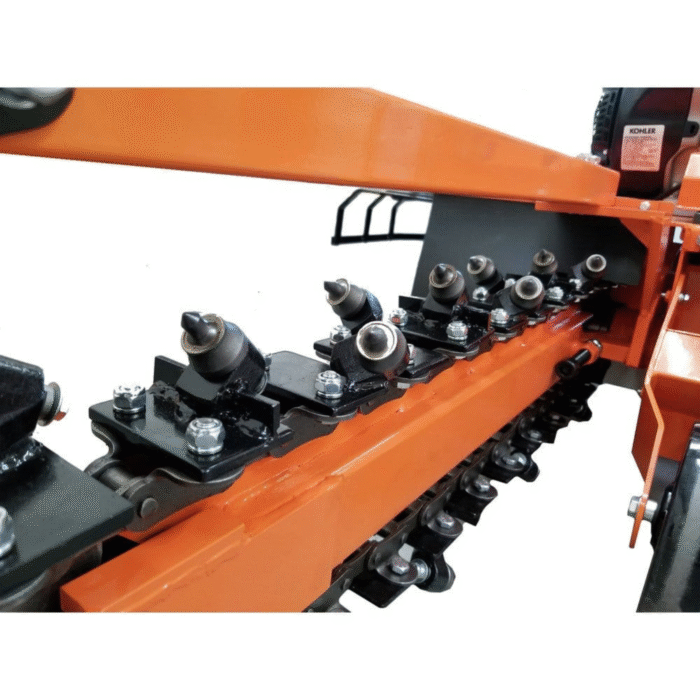 Detail K2 OPT118 18 in. 7 HP Trencher with kohler CH270 Command Pro Commercial Gas Engine - Image 3