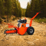 Detail K2 OPT118 18 in. 7 HP Trencher with kohler CH270 Command Pro Commercial Gas Engine - Image 2