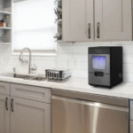 Newair 44lb Countertop Nugget Ice Maker in Black - Image 2