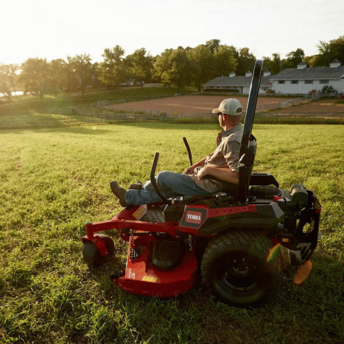 Titan Max 60 in. IronForged Deck 26 HP Commercial V-Twin Gas Dual Hydrostatic Zero Turn Riding Mower - Image 2