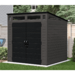 Suncast 7′ x 7′ BMS7780 Modernist Storage Shed - Image 2