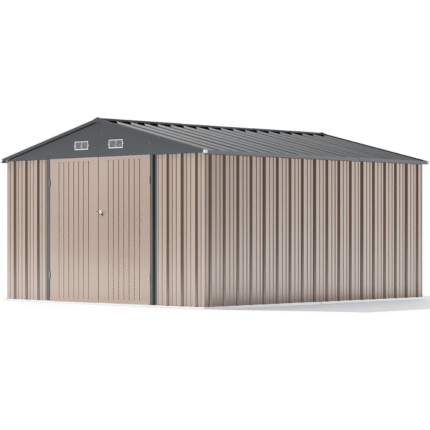10 ft. W x 12 ft. D Size Upgrade Metal Storage Shed 119 sq. ft.