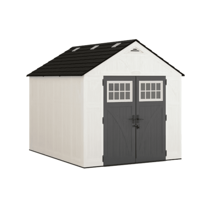 Suncast 8-ft x 10-ft Tremont Resin Storage Shed (Floor Included) - Image 1