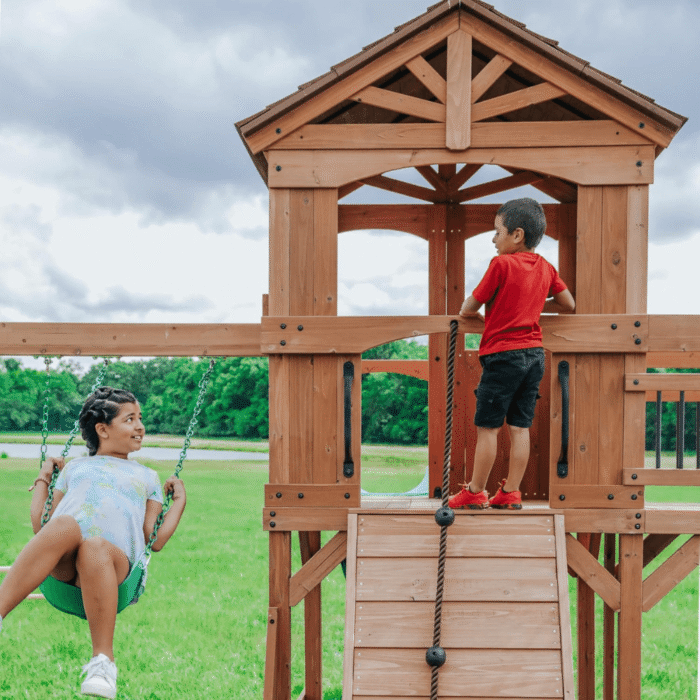 Sterling Point Swing Set – A Backyard Playground for Endless Adventure - Image 2