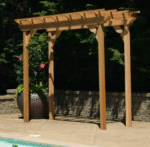 Creekvine Designs Red Cedar Monterrey Pergola - Image 2