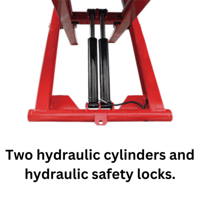AMGO Hydraulics EM06 Portable Mid Rise Scissor Lift 6,000 lbs. - Image 2