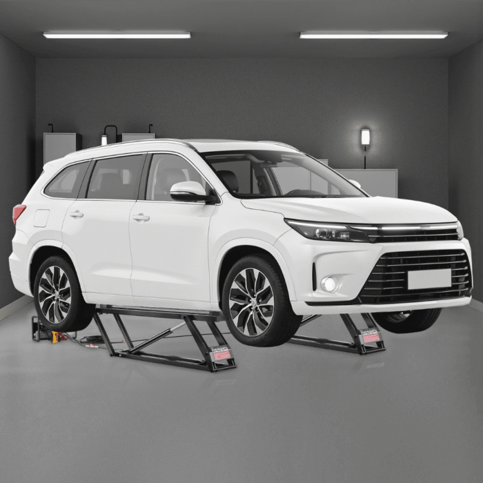 7000 lbs Car Lift Adjustable Car Lifts with Remote Control for Home - Image 1
