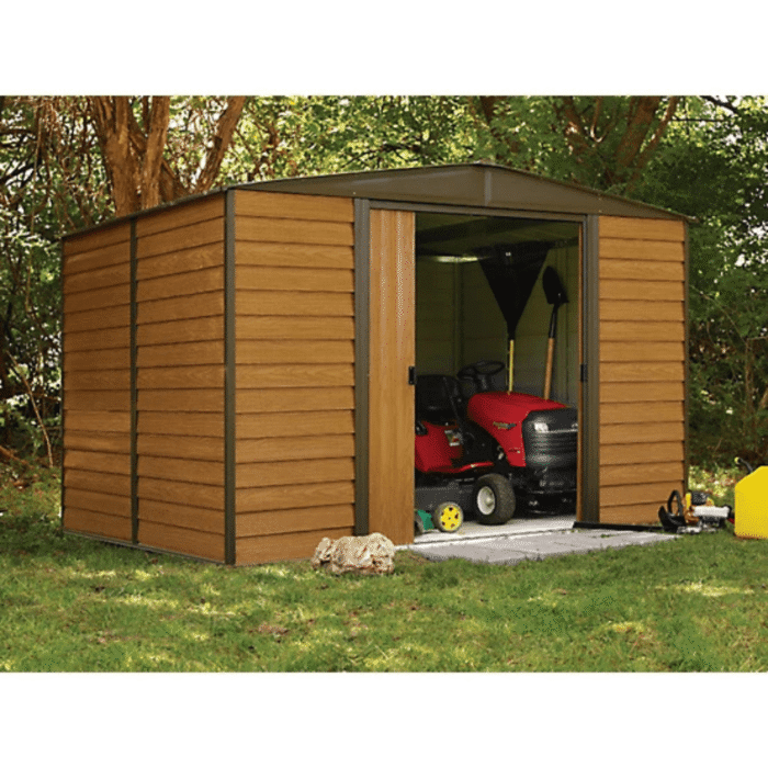 Arrow 10 ft. x 8 ft. Woodridge Shed - Image 2