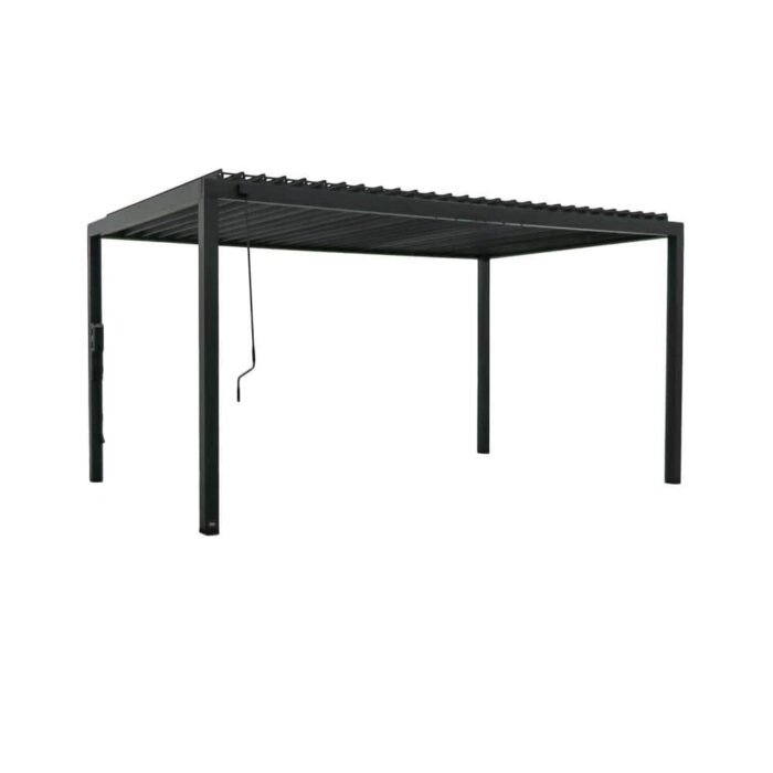 Backyard Discovery Sarasota Galvanized Steel Louvered Pergola - Image 1