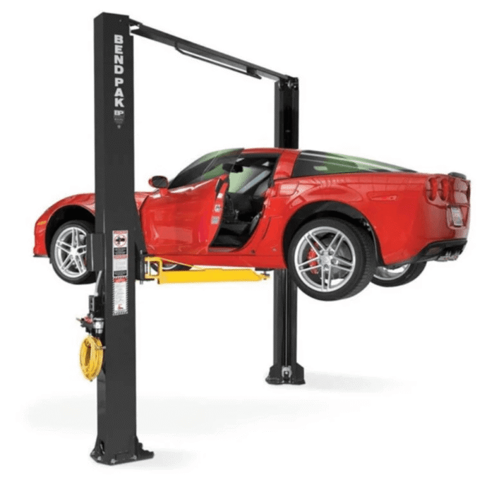 Bendpak 10,000 lb. capacity, 2-post lift, asymmetric - Image 2
