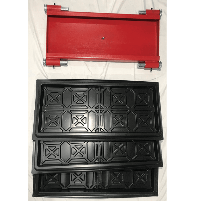 Triumph NOS9000XLT – Extra Long & Extra Tall 9,000 lbs Capacity Portable Four Post Storage Car Lift – 110V - Image 3