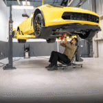 110V Portable Two-Post Garage Lift - Image 4
