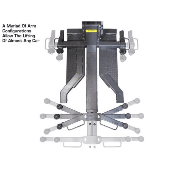 Atlas Single-Post Lift 6000 Lb- Capacity Portable – ATEXH-PSP-6000-FPD - Image 7