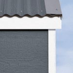 Gardena 8′ x 6′ Outdoor Wood Utility Shed - Image 3