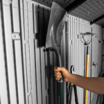 Lifetime 15′ x 8′ Dual Entry Outdoor Storage Shed, Gray - Image 4