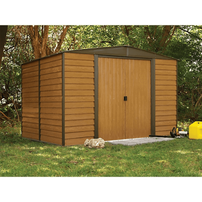 Arrow 10 ft. x 8 ft. Woodridge Shed - Image 4