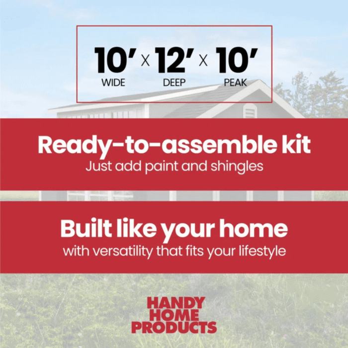 Windemere 10 ft. W x 12 ft. D Storage Shed - Image 5