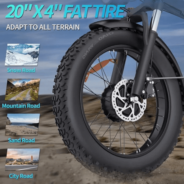 Ridstar H20Pro Folding Electric Bike - Image 5