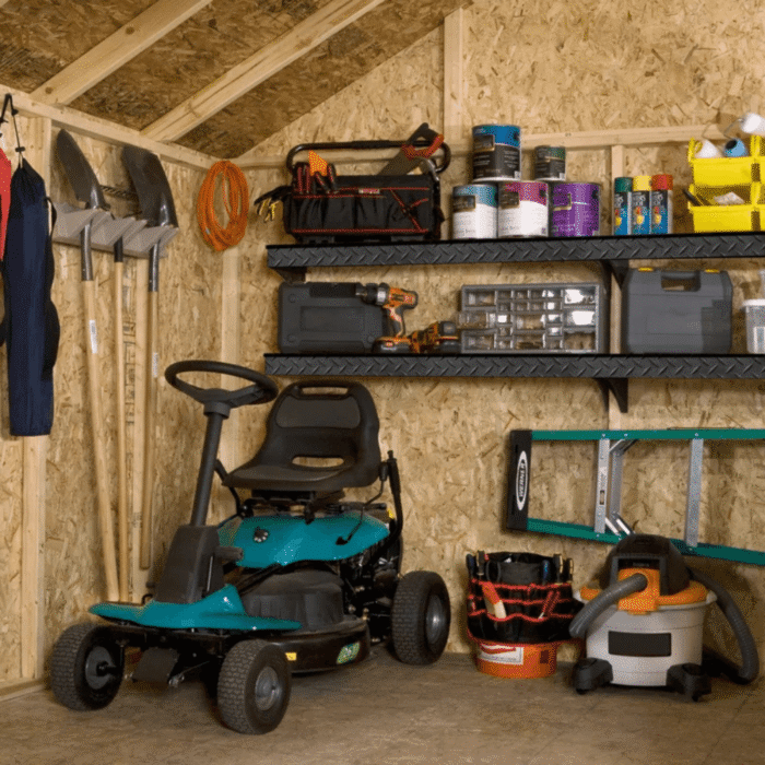 Charleston Value Gable 10×16 Outdoor Wood Shed - Image 3