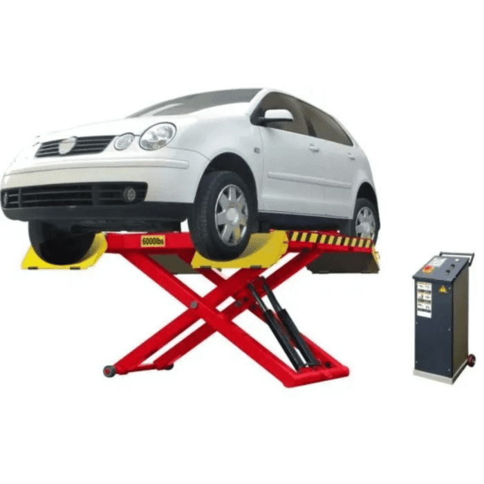 AMGO Hydraulics EM06 Portable Mid Rise Scissor Lift 6,000 lbs. - Image 5