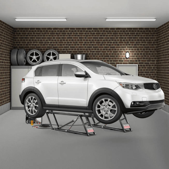 5000 lbs Car Lift Adjustable Car Lifts with Remote Control for Home - Image 5