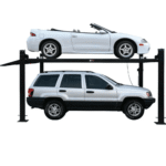 Tuxedo FP8K-DX-XLT 8,000 lb Deluxe Storage Lift Extended Length / Height – Poly casters, drip trays, jack tray - Image 2