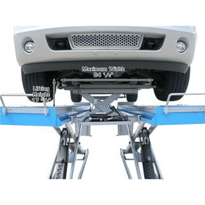 Atlas 6000 LB Air/Hydraulic Rolling Jack Bridge - Image 5