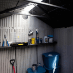 Lifetime 8×10 Outdoor Plastic Shed W/ Floor and Windows (60238) - Image 4