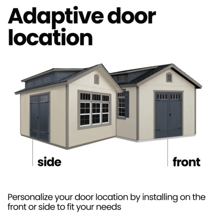 Windemere 10 ft. W x 12 ft. D Storage Shed - Image 6