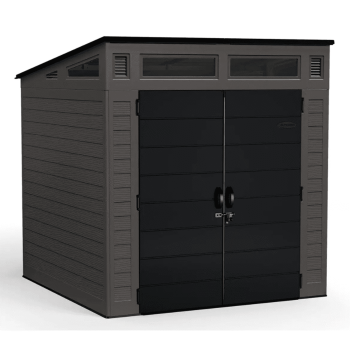 Suncast 7′ x 7′ BMS7780 Modernist Storage Shed - Image 1
