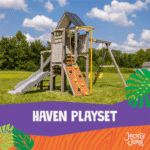 Jack & June Haven Wooden Swing Set - Image 5