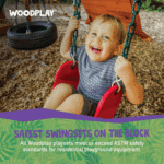 Woodplay Tiger Tower Combo A – Premium Wooden Swing Set for Endless Backyard Fun - Image 5
