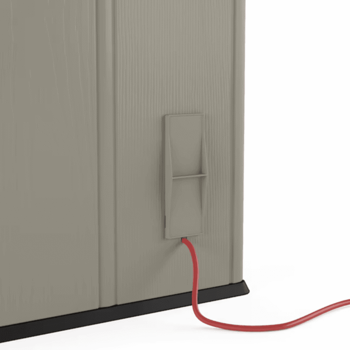 CRAFTSMAN 7-ft x 7-ft Craftsman Resin Storage Shed (Floor Included) - Image 6
