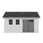 Scarsdale 12 ft. W x 16 ft. D Wood Storage Shed - Image 4
