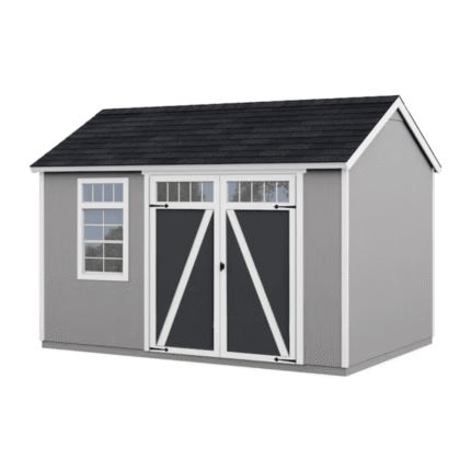Heartland Coronado 12-ft x 8-ft Gable Style Wood Outdoor Storage Shed with Windows and DoorsHeartland Coronado 12-ft x 8-ft Gable Style Wood Outdoor Storage Shed with Windows and Doors