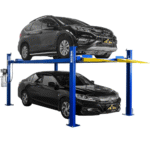 WEIZE 8500lbs 4 Post Car Lift with Caster Kits, Auto Car Storage Lift for Home Parking Garage – PLA-1030 - Image 6