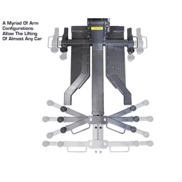 6000 LB Portable Single Post Lift – TMG-ALSP60 - Image 6
