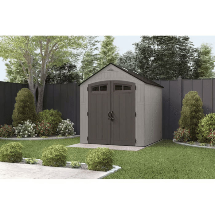 CRAFTSMAN 7-ft x 7-ft Craftsman Resin Storage Shed (Floor Included) - Image 7