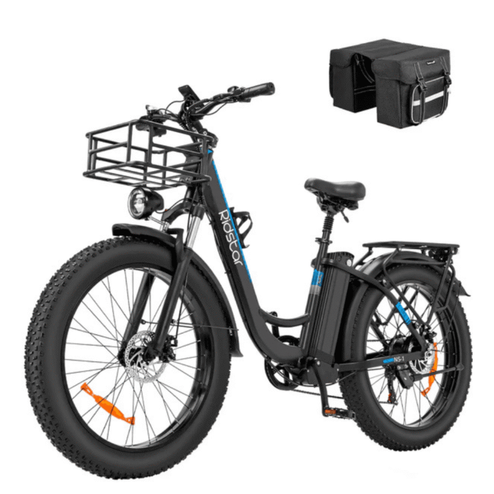 Ridstar MN26 1500W Unfoldable Fat Tire Mountain Ebike - Image 1