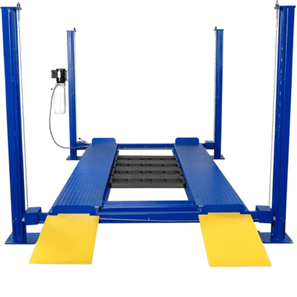 WEIZE 8500lbs 4 Post Car Lift with Caster Kits, Auto Car Storage Lift for Home Parking Garage – PLA-1030