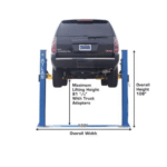 Atlas 8000 Lb- Capacity Baseplate 2-Post Lift - Image 6