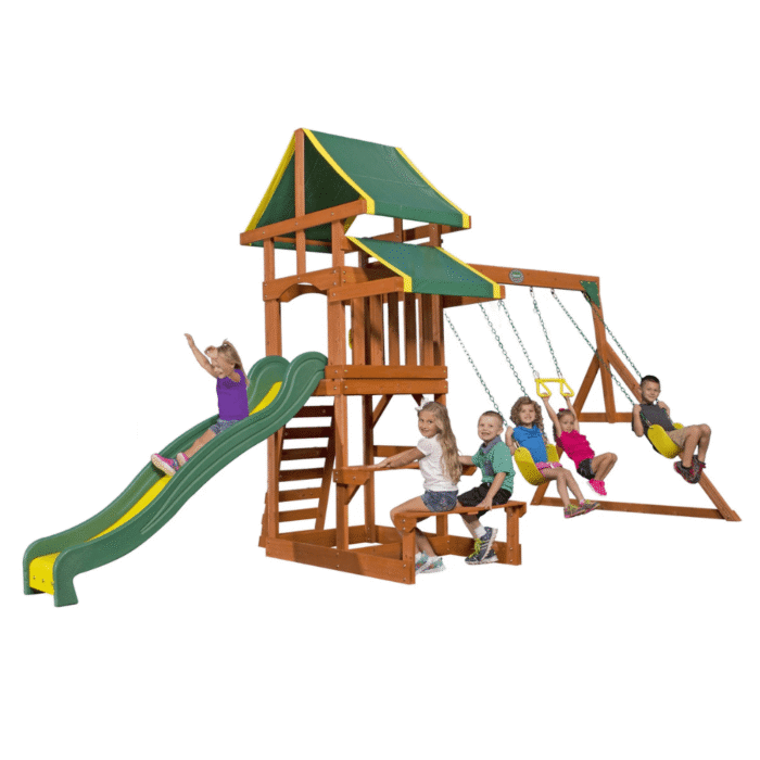 Tucson Swing Set – Big Fun in a Compact Design - Image 1