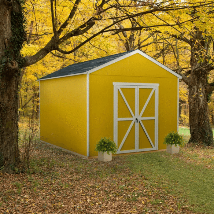 Astoria 12 ft. W x 12 ft. D Wood Storage Shed - Image 6