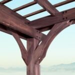 Backyard Discovery 14′ X 10′ Somerville Pergola W/ Electric – Dark Walnut DIY - Image 5