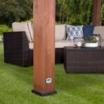 10 Ft. X 14 Ft. Traditional All Cedar Wood Outdoor Patio Pergola Shade Structure - Image 4