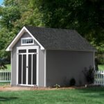 Tribeca 10 ft. W x 12 ft. D Wood Storage Shed With Floor - Image 7